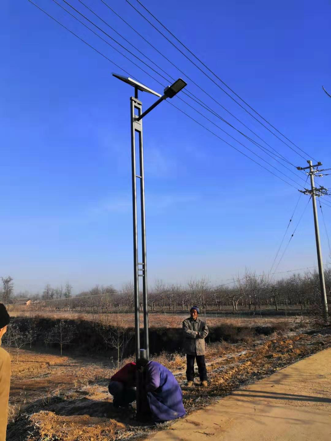 彬縣農村太陽能路燈